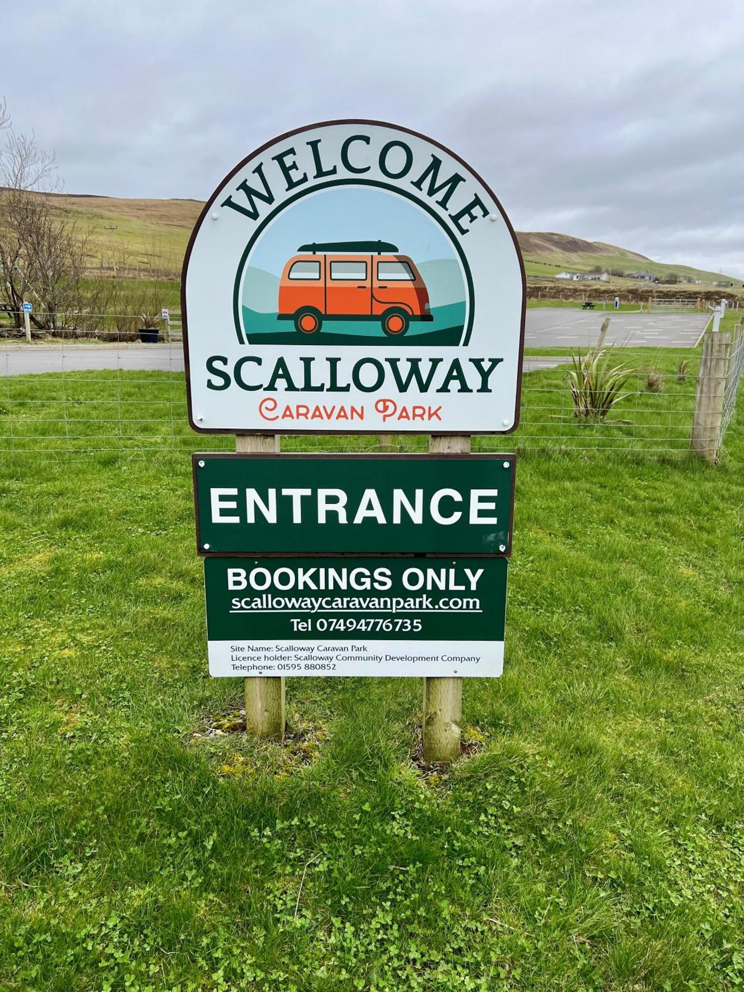Scalloway Caravan Park ภายนอก รูปภาพ