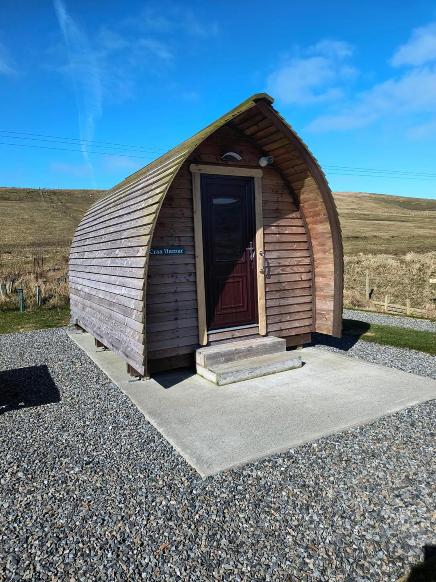 Scalloway Caravan Park ภายนอก รูปภาพ
