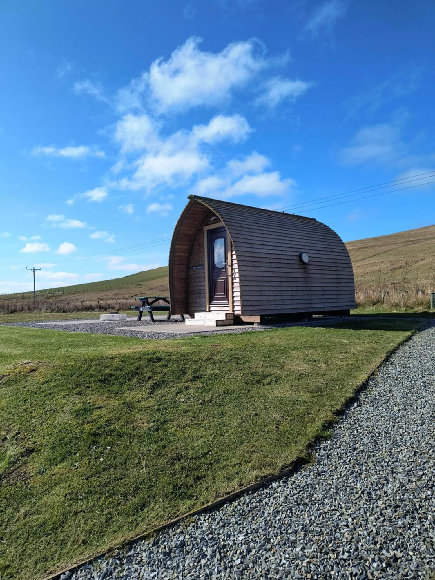 Scalloway Caravan Park ภายนอก รูปภาพ