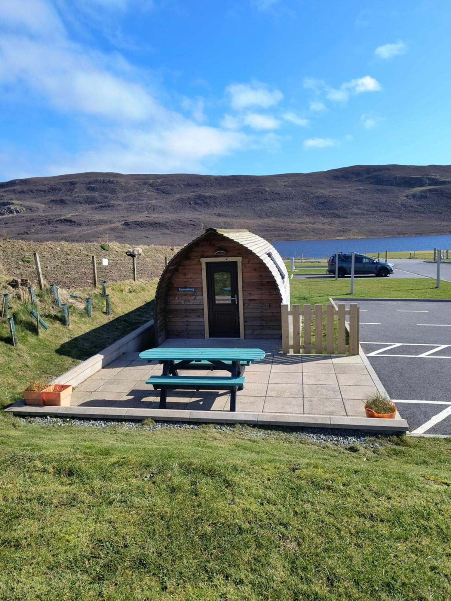 Scalloway Caravan Park ภายนอก รูปภาพ