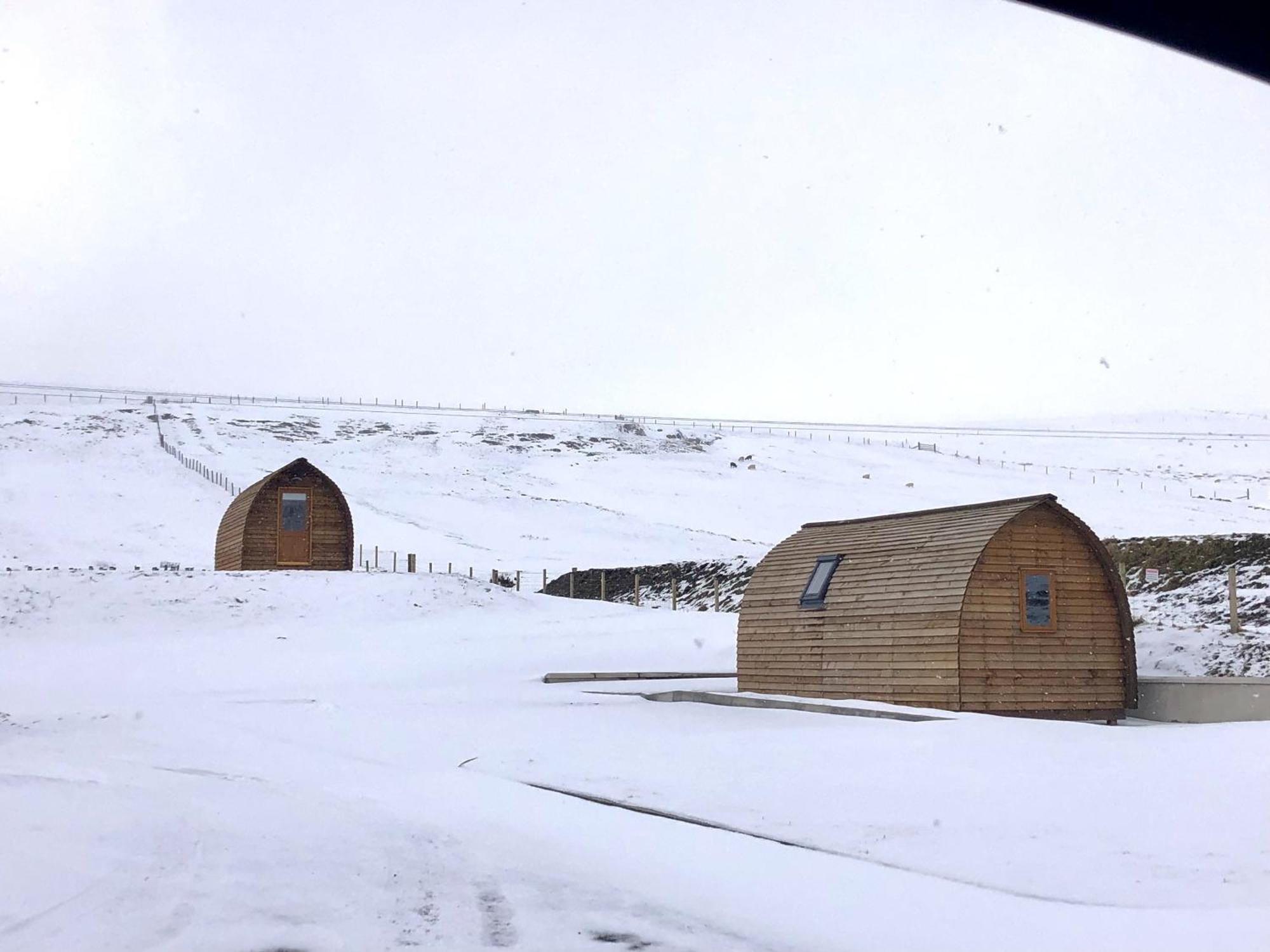 Scalloway Caravan Park ภายนอก รูปภาพ