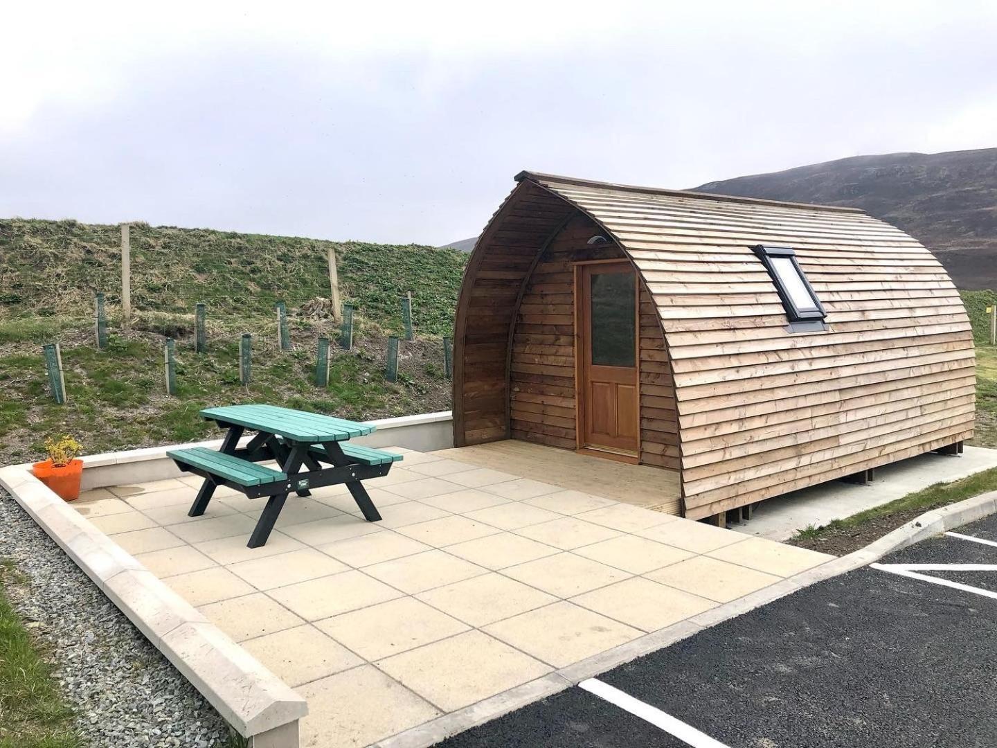 Scalloway Caravan Park ภายนอก รูปภาพ